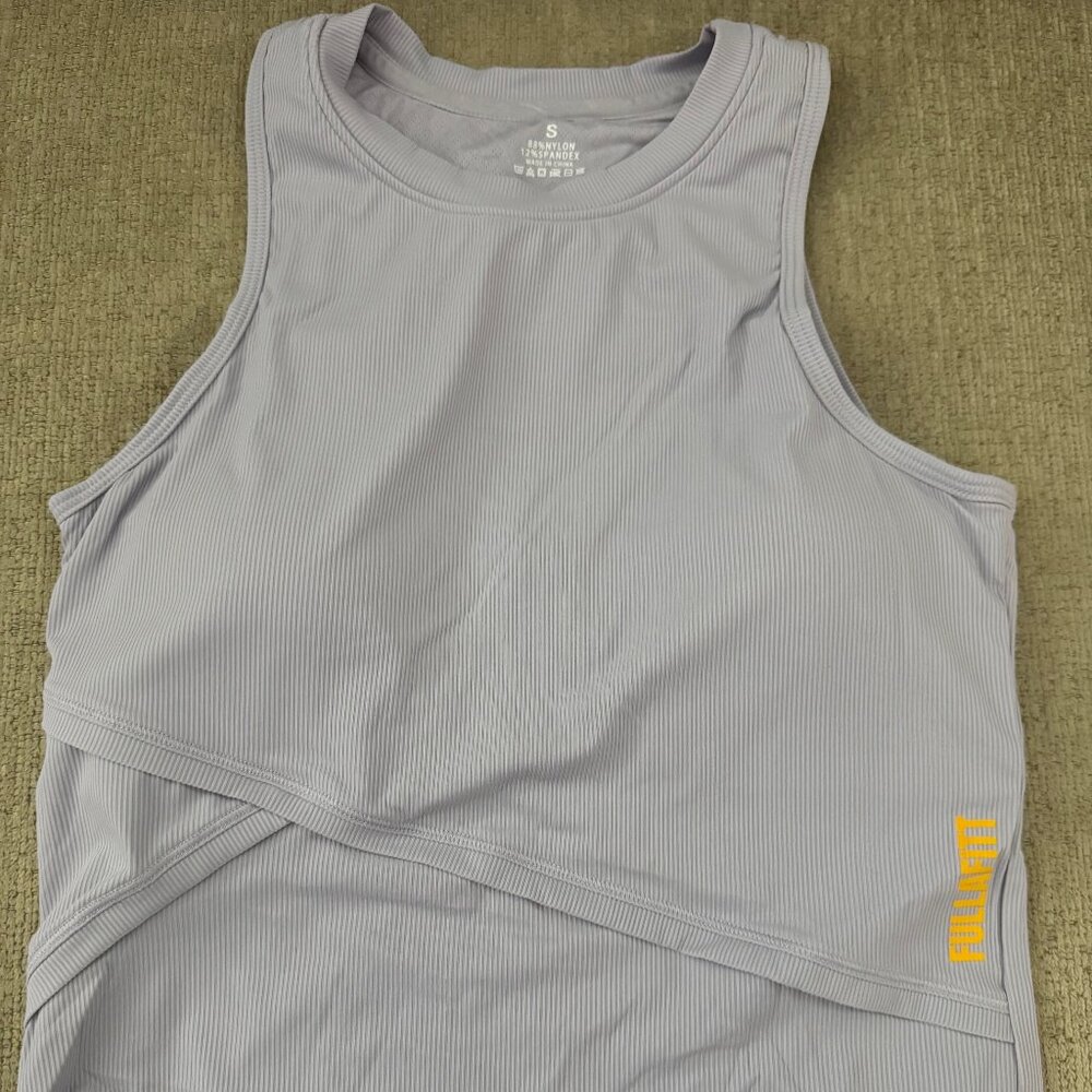 Lilac - Fullafitt Women’s Racerback Active Top – Brand New (No Tags) Small - Picture 2 of 4